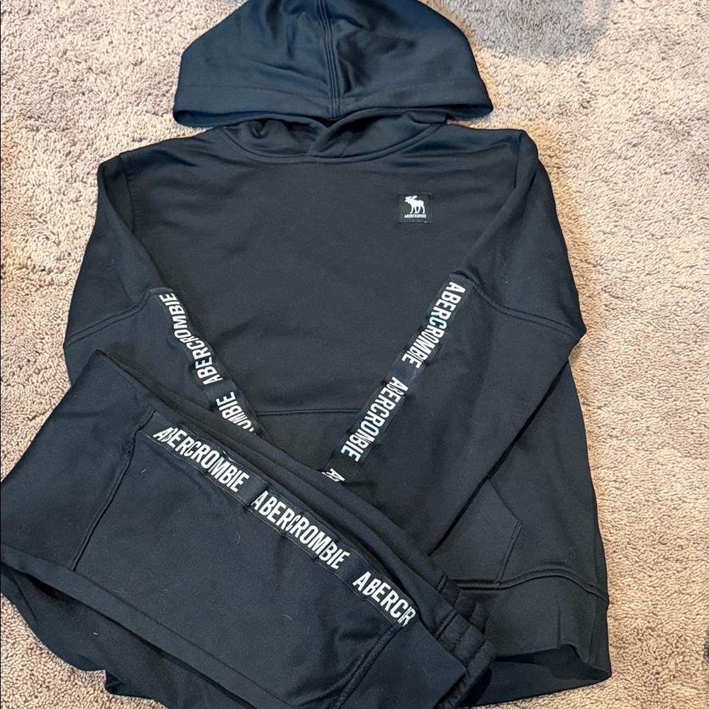 Abercrombie Kids Black Matching Set